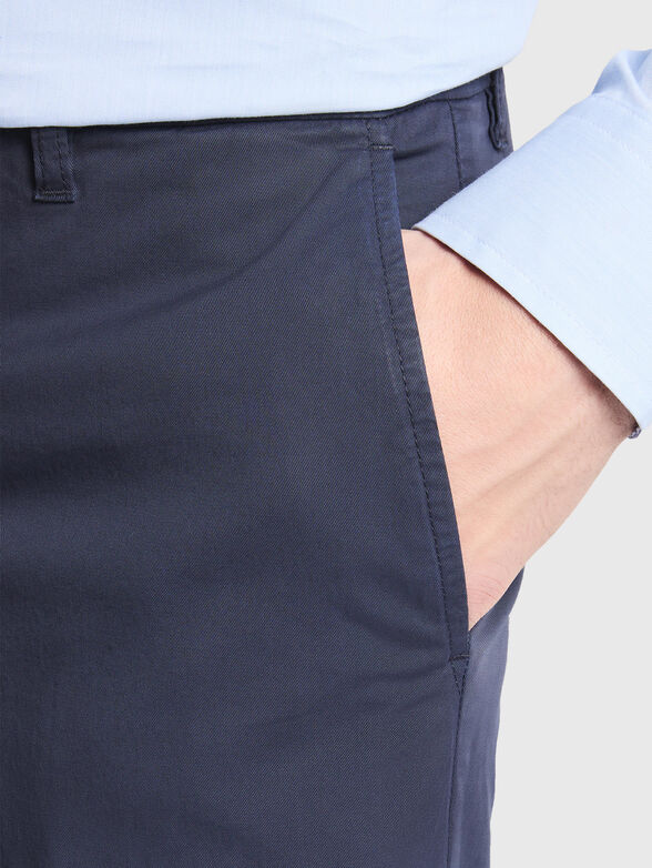 Cotton-blend pants - 3