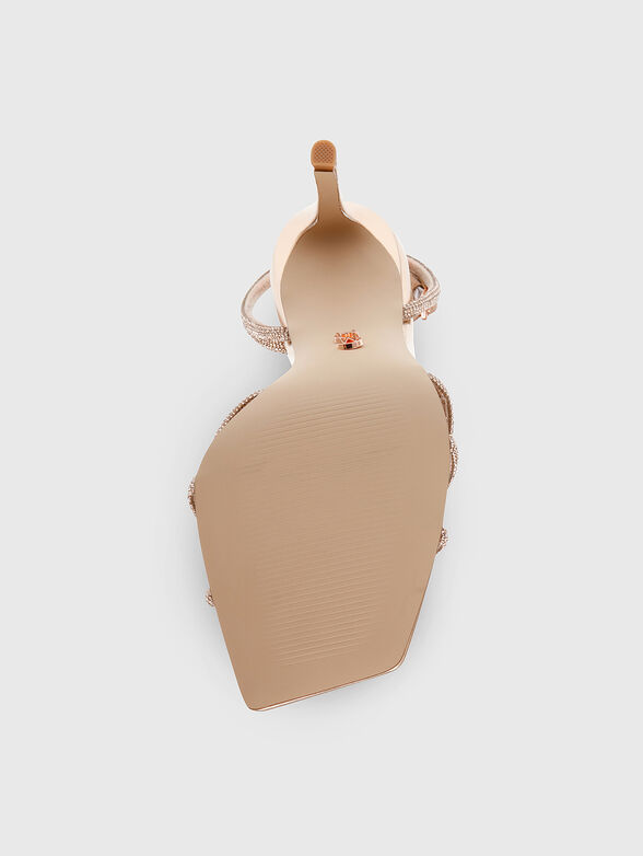 SLAYED sandals with rhinestones - 5