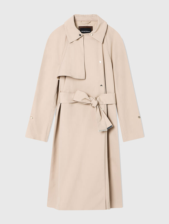 Waist-cinching coat - 1