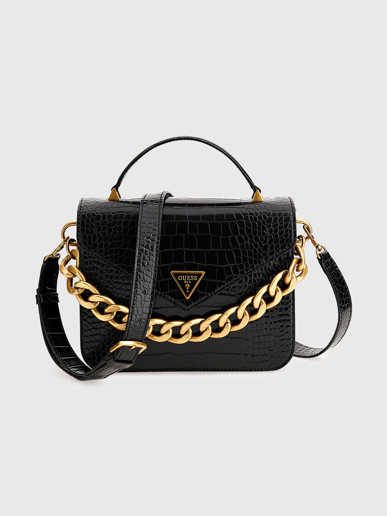 Guess croco bag clearance
