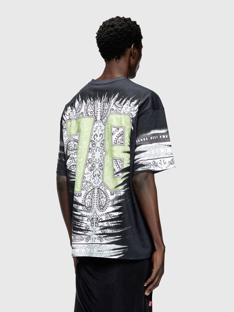T-BOXT-78-R1 cotton T-shirt with oval neckline - 3