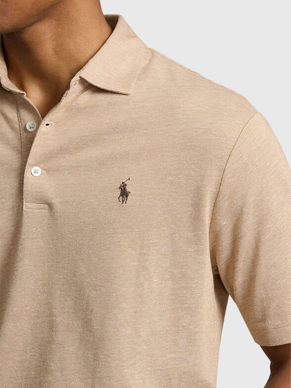Polo shirt with buttons  - 4