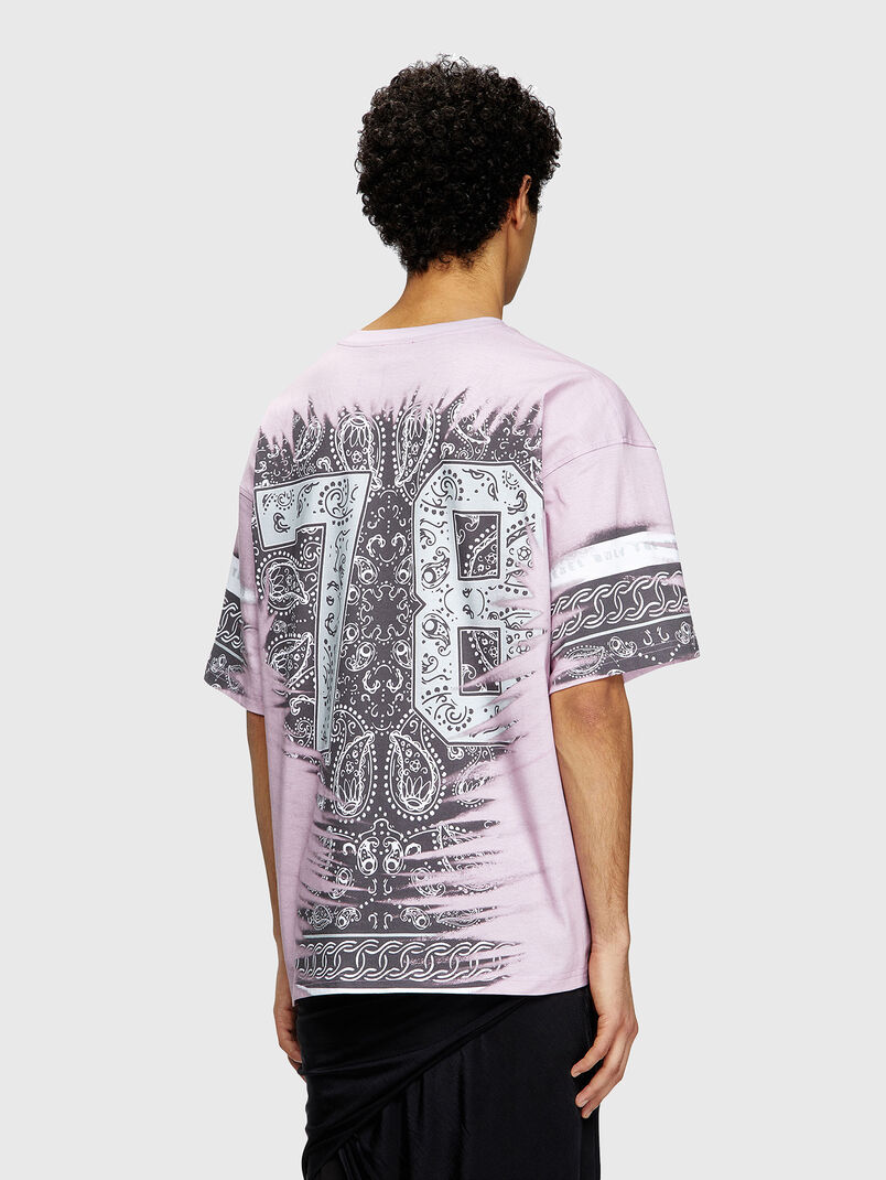 T-BOXT-78-R1 cotton T-shirt with oval neckline - 3