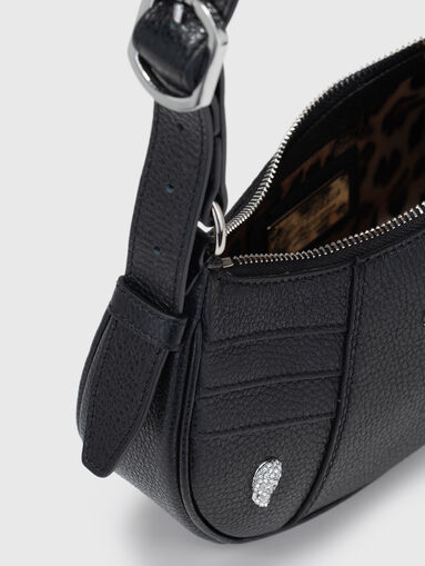 Leather bag with metal details - 5