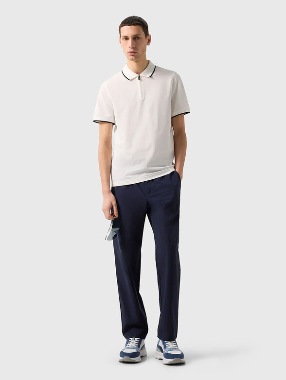 Polo shirt in beige - 1