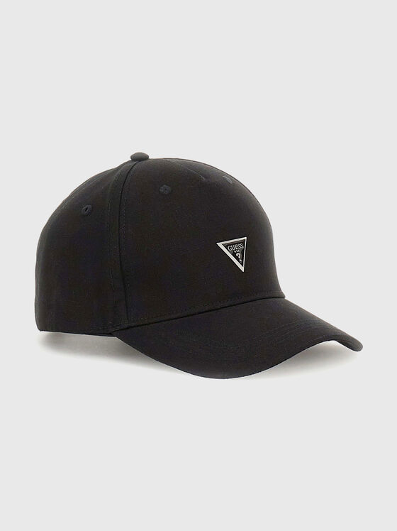 Baseball cap with triangular logo - 1