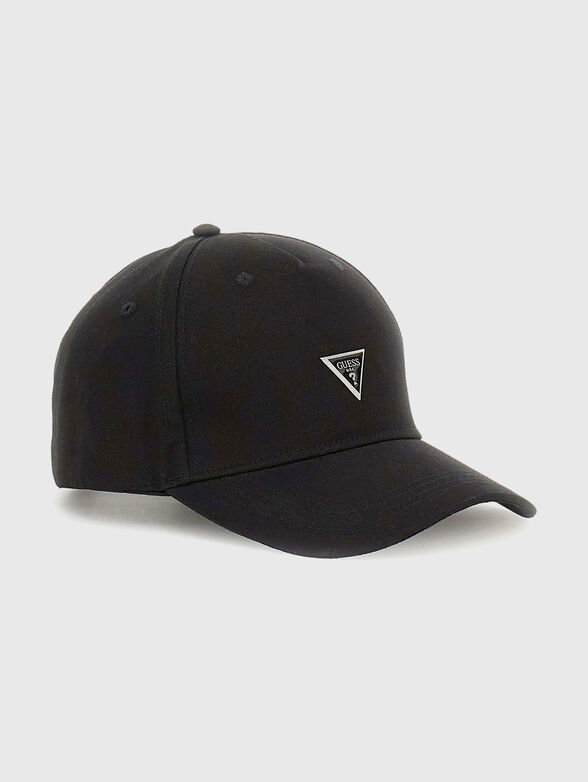 Baseball cap with triangular logo - 1