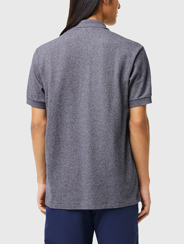 Polo-shirt L.12.12 with short sleeves in dark blue - 3