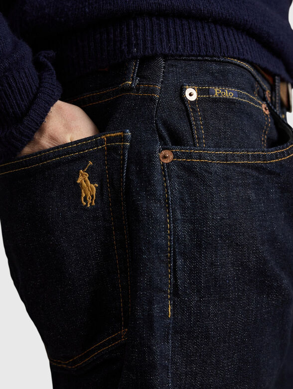Dark blue jeans - 4