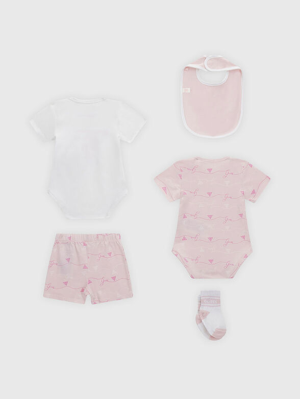 5-piece set in blue  - 2