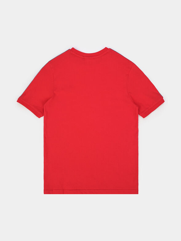 CLEMENS Red cotton t-shirt - 2