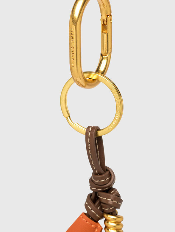 CALLA key ring with gold logo - 2