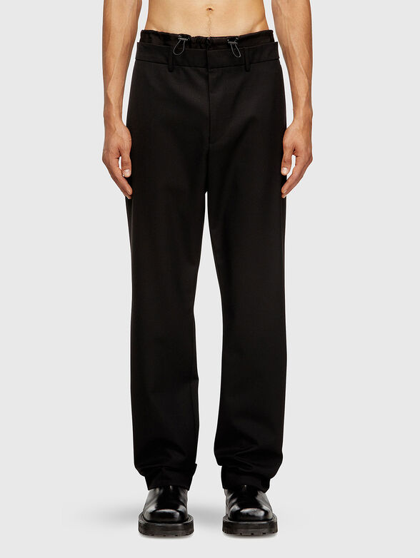 P-OWERS trousers with elastic waist - 1