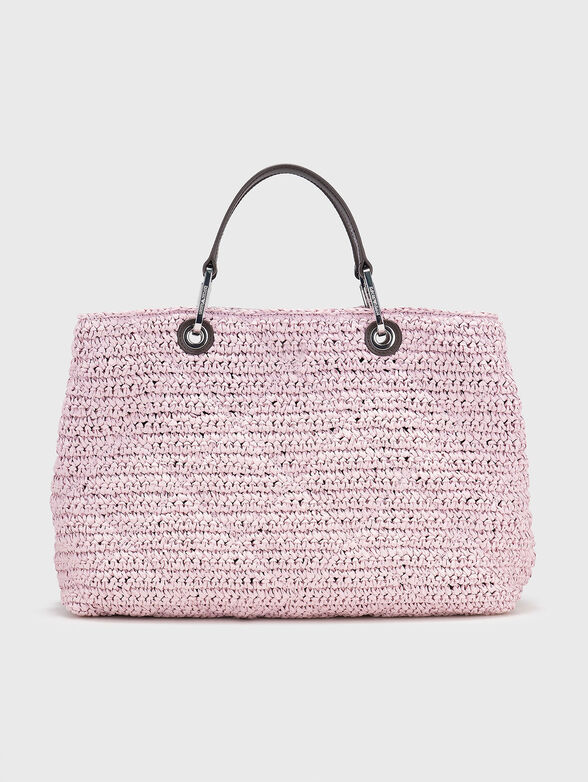 Large bag with knitted texture - 3