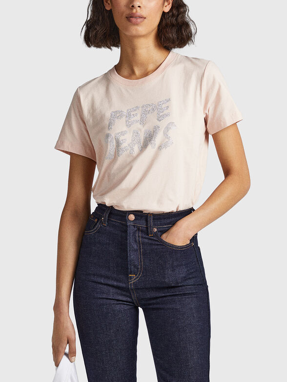 BRIA T-shirt with logo detail - 1