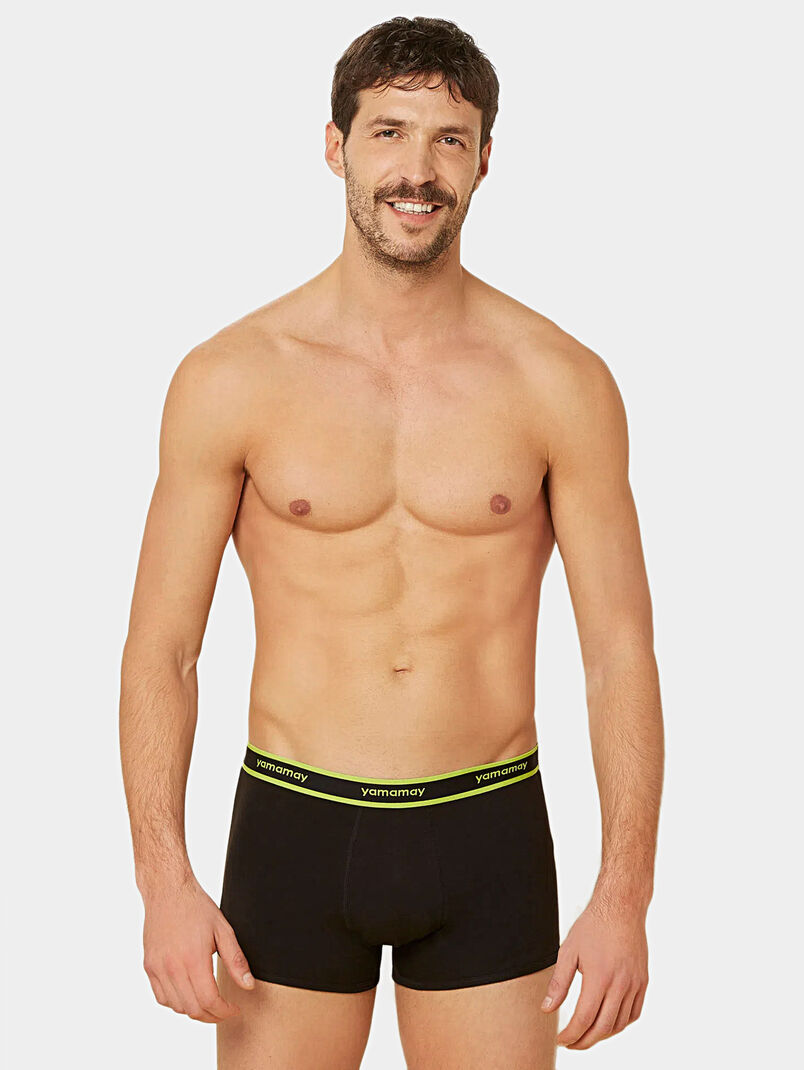 NEW FASHION COLOR black trunks - 3