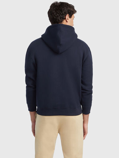 Sweatshirt with logo embroidery - 3