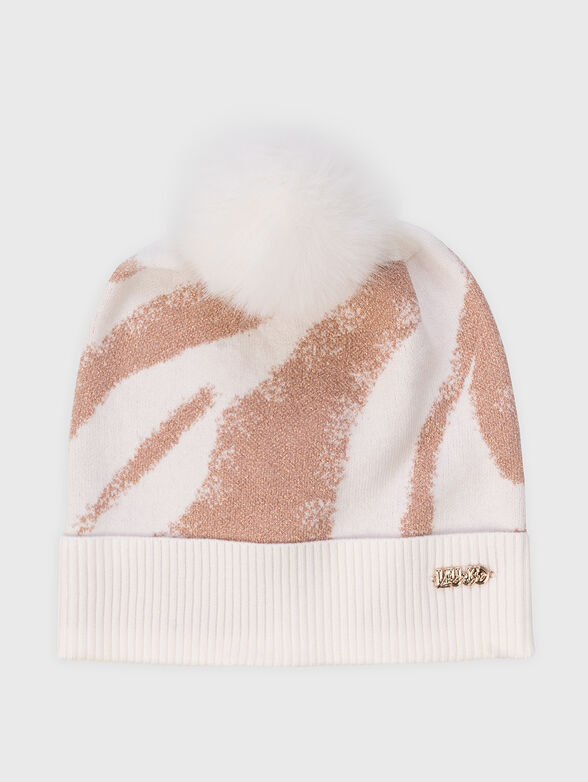 Hat with pompom  - 1