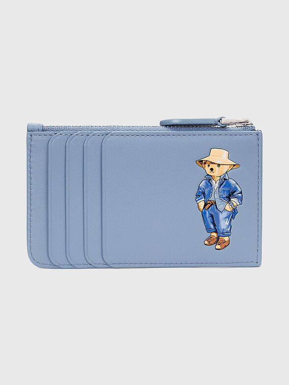 Polo Bear leather cardholder - 1