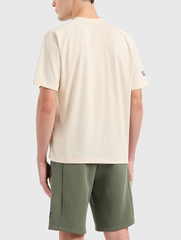 T-shirt with rubberized logo accent - 3