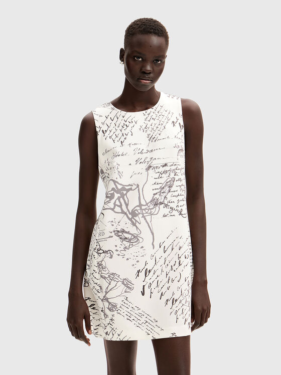 All over print dress - 1