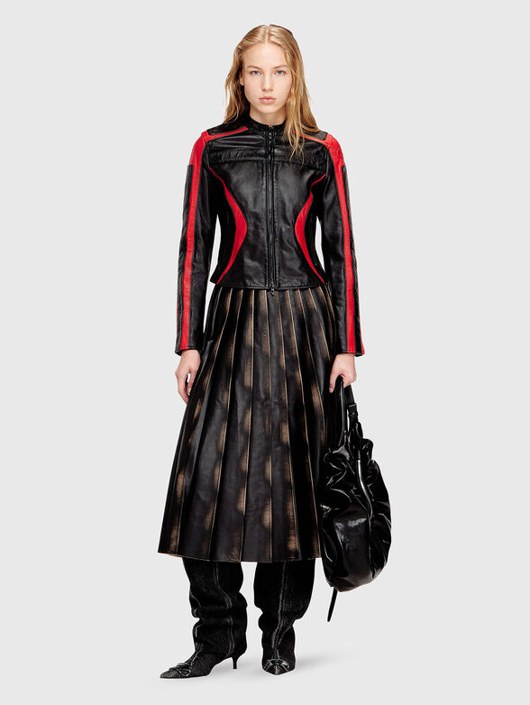 L-OVABLE leather biker jacket - 2