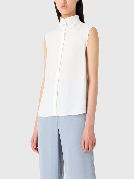White sleeveless shirt  - 1