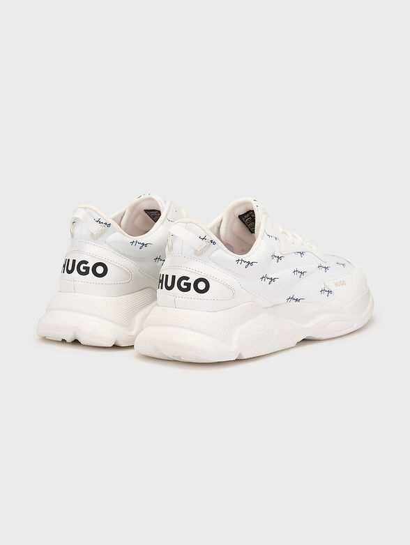 LEON sports shoes with logo print - 3