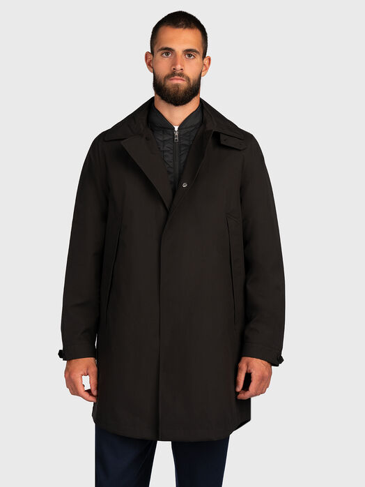 Trenchcoat with removable vest