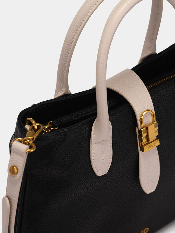 Bag with contrasting elements - 6
