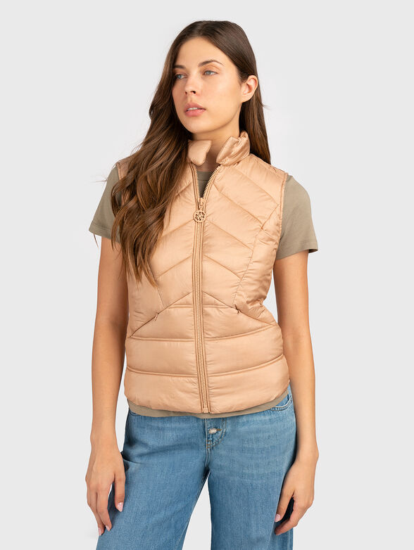 NEW GINGER vest in beige - 1