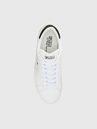 Sneakers in white color - 5