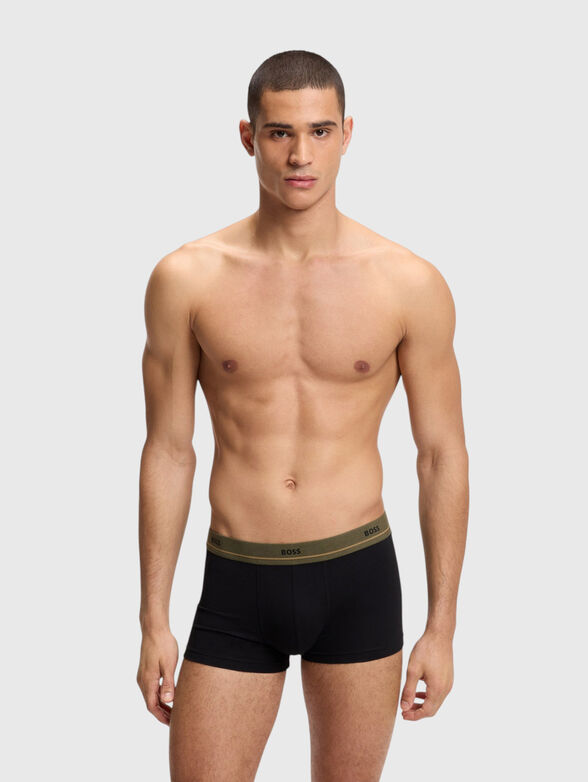 Set of five pairs of cotton boxers - 3