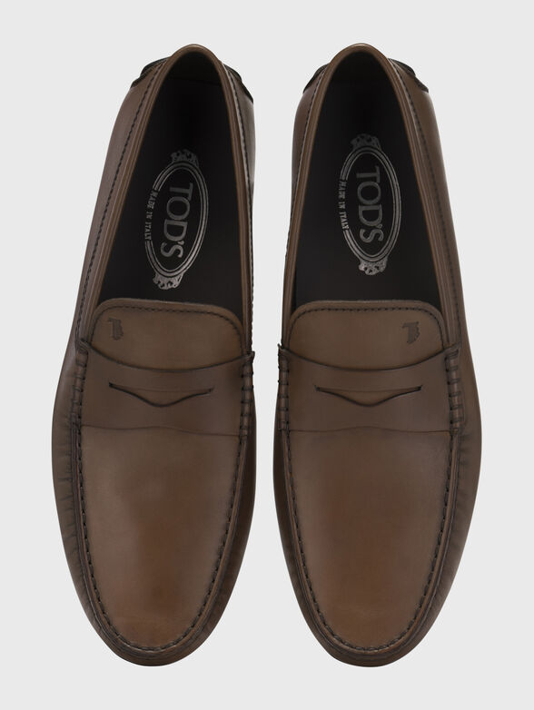 CITY GOMMINO leather loafers - 6