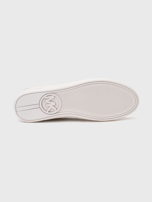 SCOTTY leather sports shoes with logo - 5