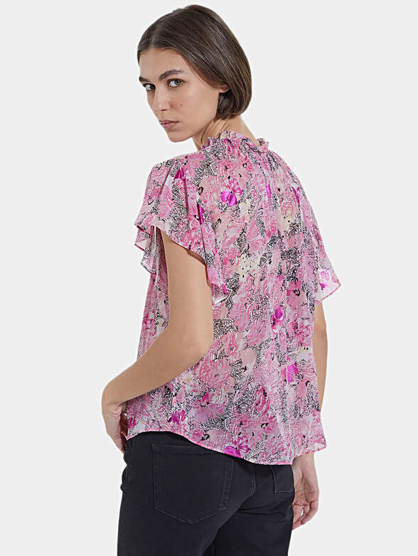 Top with floral print  - 2