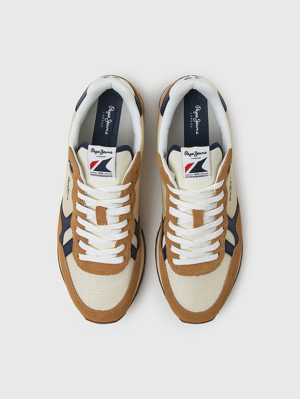 BRIT MAN HERITAGE beige sports shoes - 6