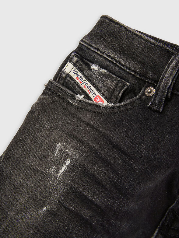 1995-J jeans with washed effect and rips - 4