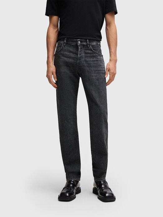 RE.MAINE straight jeans in dark grey color