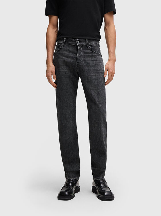 RE.MAINE straight jeans in dark grey color - 1