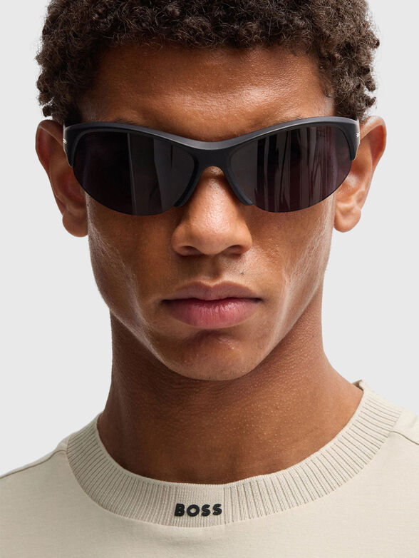 Cotton T-shirt with oval neckline - 4