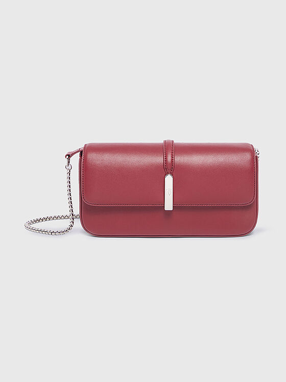 Small leather bag with silver details - 1
