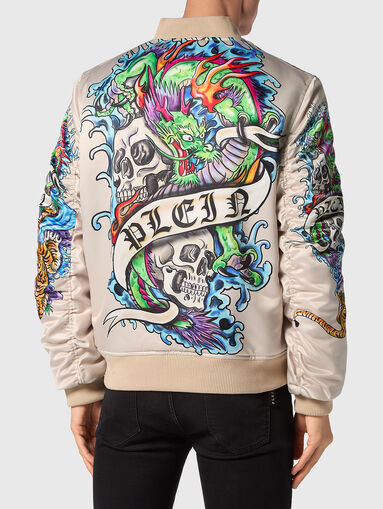 Satin bomber jacket  - 3