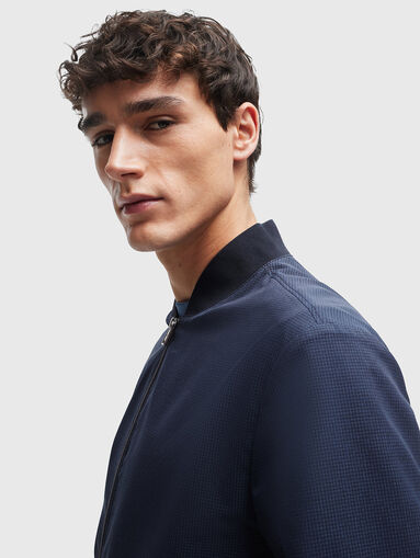HANRY dark blue bomber jacket - 4