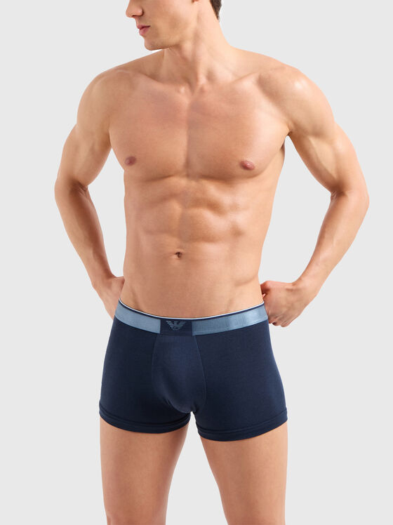 Боксерки с лого детайл - 1