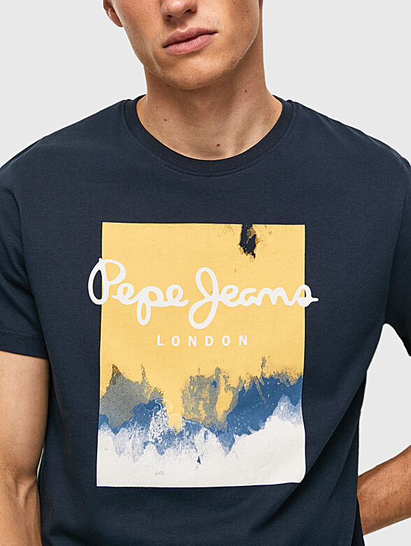 ROSLYN T-shirt with print and logo - 4