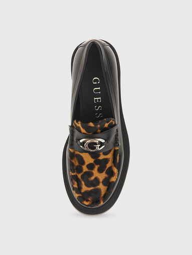 YANIKA2 loafers with logo accent - 5