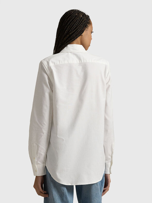 Shirt with logo embroidery - 3