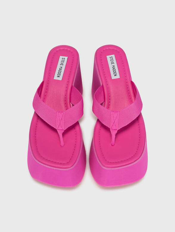 GWEN sandals in fucsia color - 6