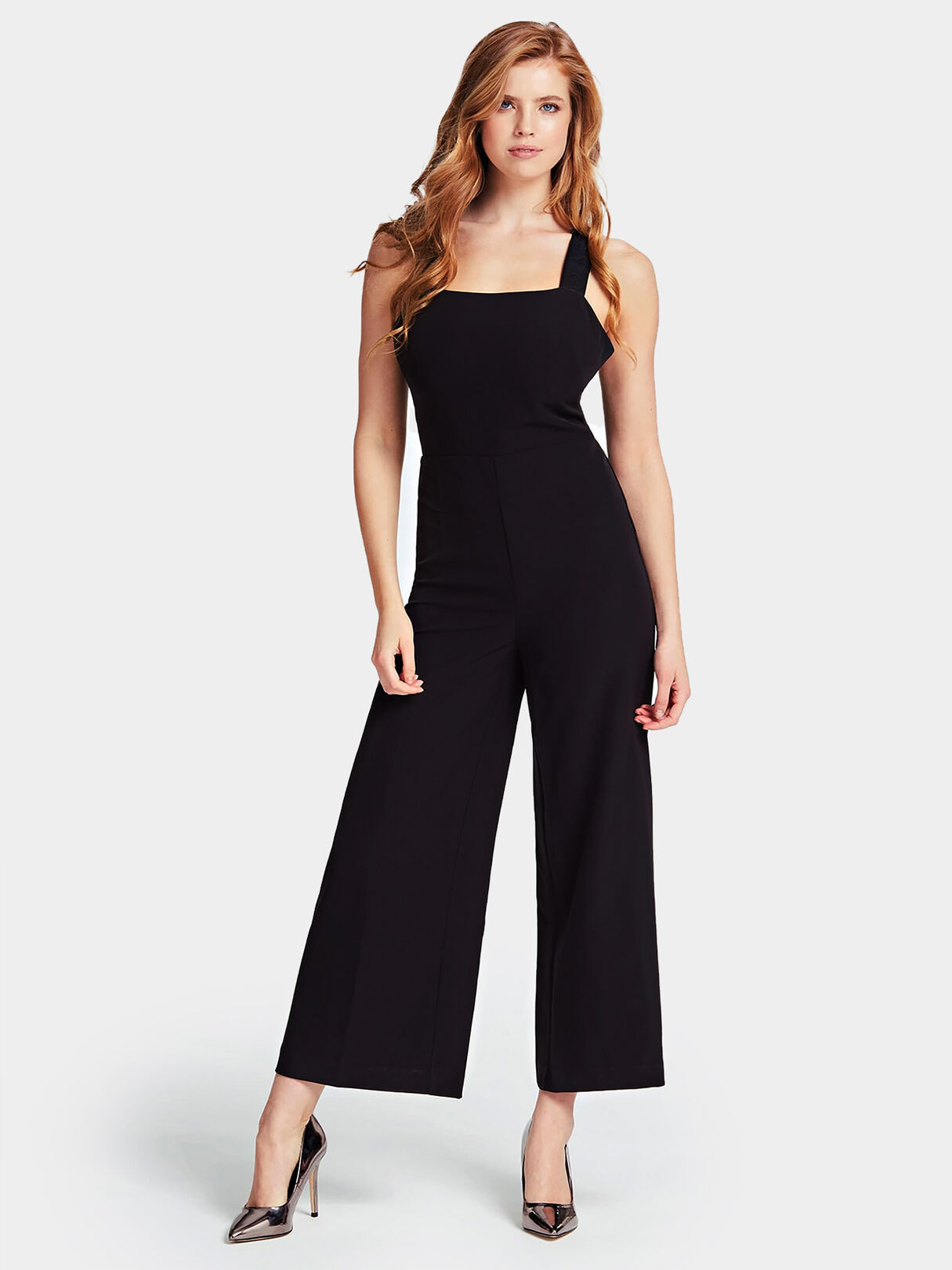 Guess black jumpsuit outlet